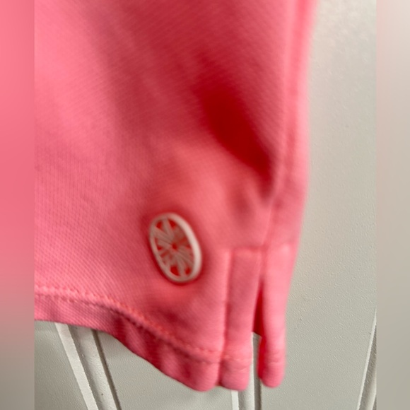 Lilly Pulitzer Sleeveless Pink Collared Top - Picture 9 of 11